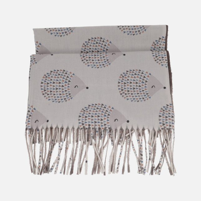 Pashminas Noco con diseño de erizos