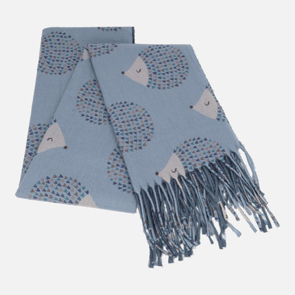Pashminas Noco con diseño de erizos