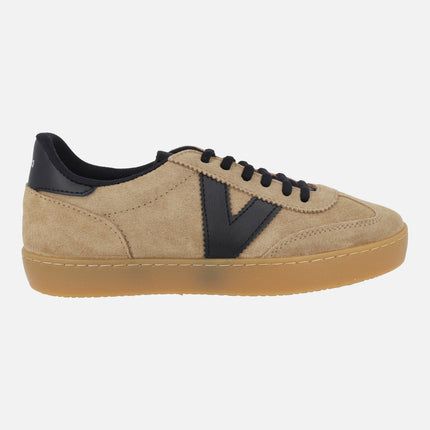 Berlin Beige suede sneakers