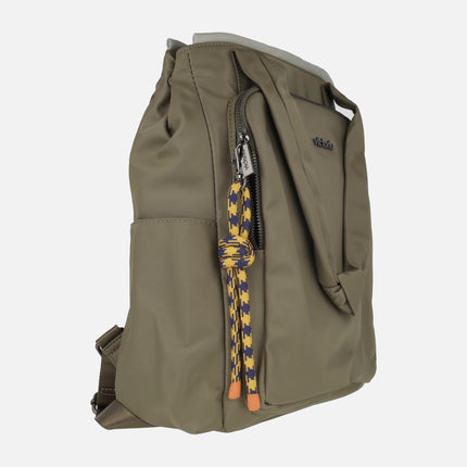 Bolsos mochila Victoria en tejido nylon con detalle de nudo