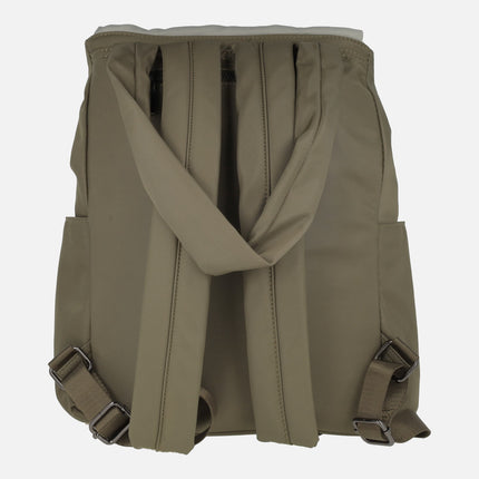 Bolsos mochila Victoria en tejido nylon con detalle de nudo