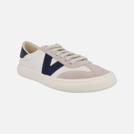 Olmo Barefoot unisex sneakers leather and suede effect