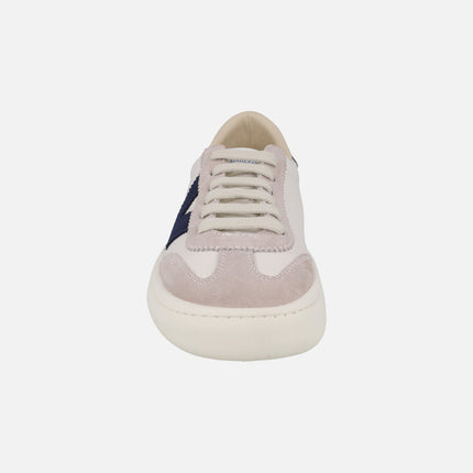 Olmo Barefoot unisex sneakers leather and suede effect