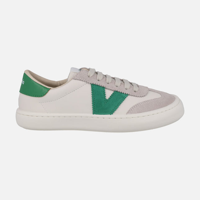 Zapatillas deportivas unisex Olmo Barefoot efecto piel y serraje
