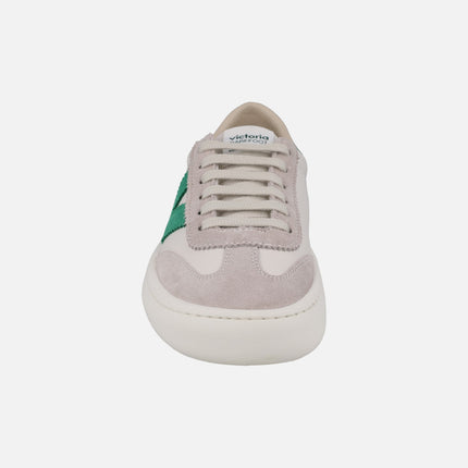 Zapatillas deportivas Olmo Barefoot efecto piel y serraje