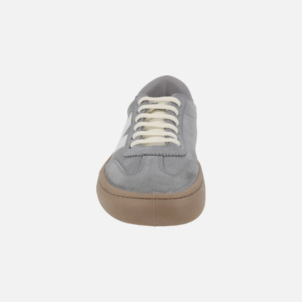 Zapatillas deportivas para mujer Olmo Barefoot serraje y contraste