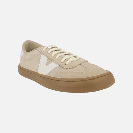 Zapatillas deportivas para hombre Olmo Barefoot serraje y contraste