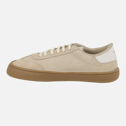 Zapatillas deportivas para mujer Olmo Barefoot serraje y contraste