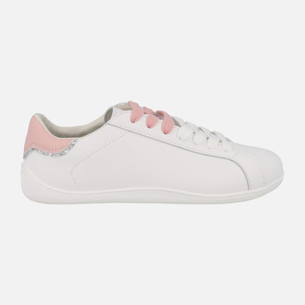Zapatillas Barefoot Gioseppo Saline en piel blanca