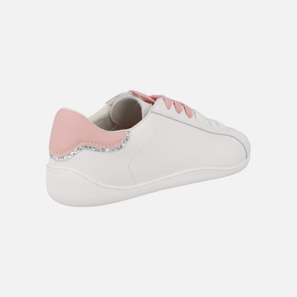 Zapatillas Barefoot Gioseppo Saline en piel blanca