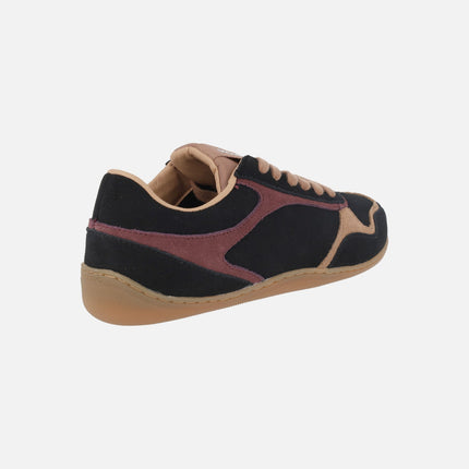 Zapatillas deportivas Barefoot en serraje Pointe