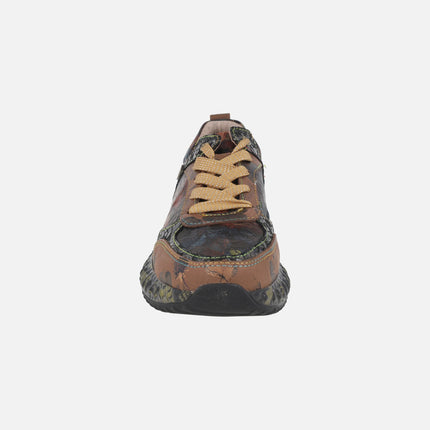 Zapatillas deportivas en combinado marrón Burton 36