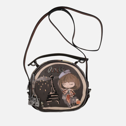 Semi -circular crossbody bags Mademoiselle