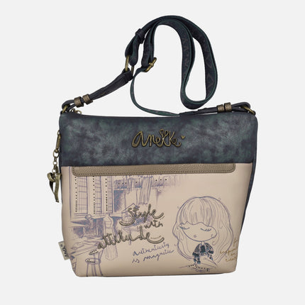 Studio crossboy bags with front pocket