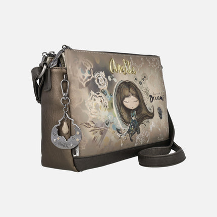 Bolsos bandolera Real con tres compartimentos