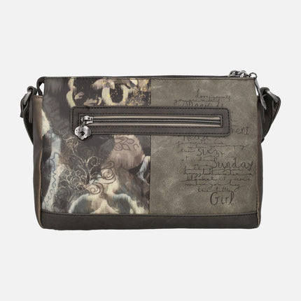 Bolsos bandolera Real con tres compartimentos