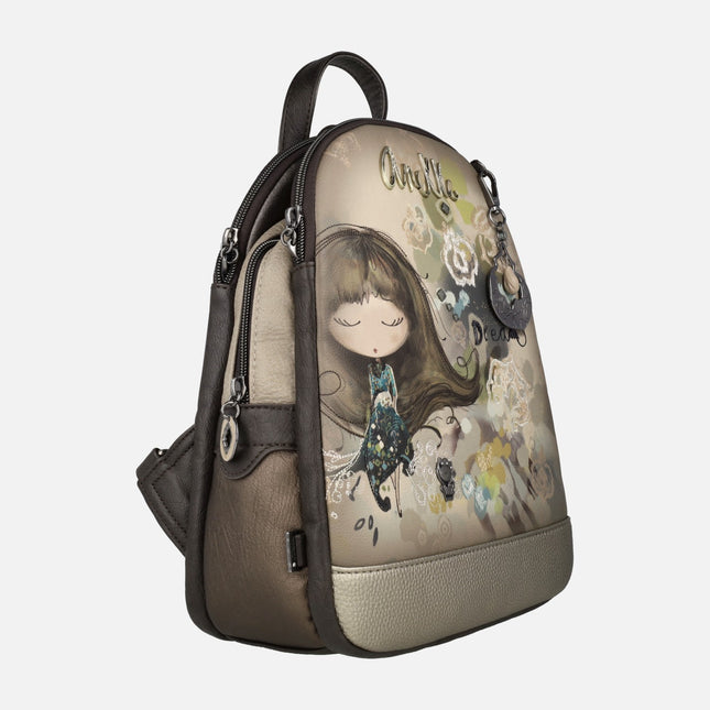 Mochilas Real con triple compartimento