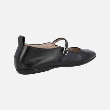 Bailarinas merceditas de piel A-86130