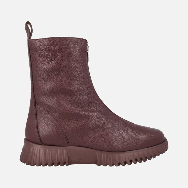 Botines de piel Wonders FlexFly 03