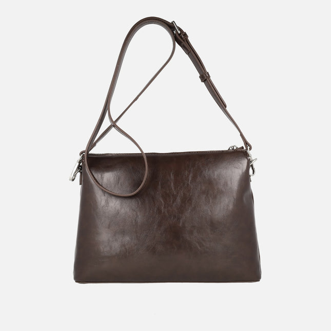 Bolsos bandolera Wonders WB-54022 con logo metálico