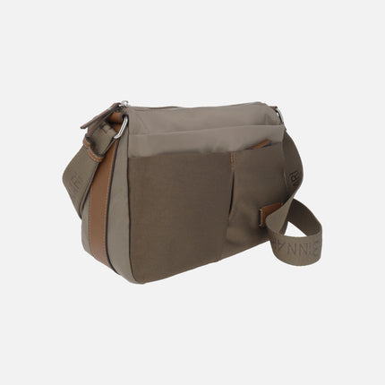 Bolsos bandolera Louise con múltiples bolsillos