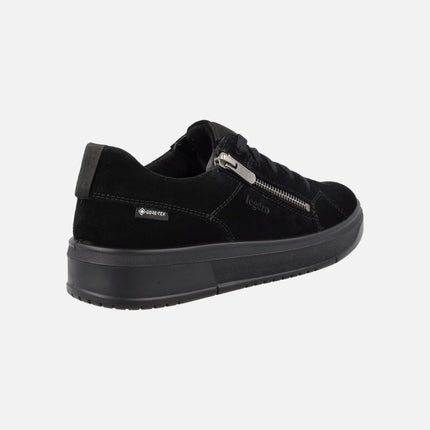 Deportivos de cordones con cremallera y membrana Gore tex