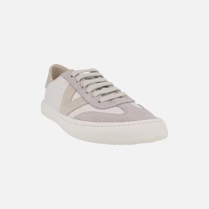 Olmo Barefoot unisex sneakers leather and suede effect