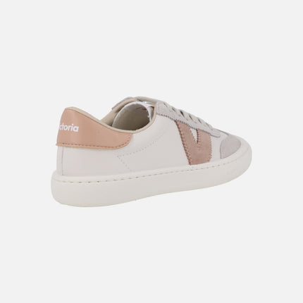 Olmo Barefoot unisex sneakers leather and suede effect