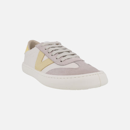 Olmo Barefoot unisex sneakers leather and suede effect