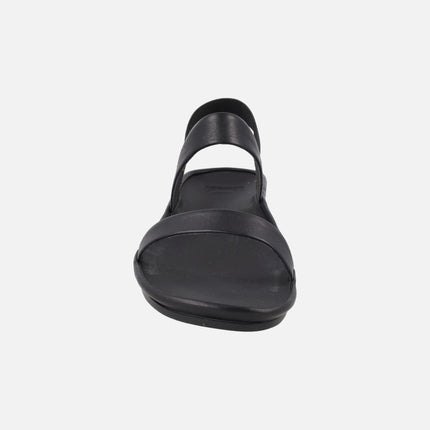 Sandalias negras de piel Right Isla