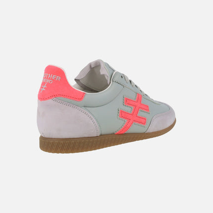 Zapatillas deportivas Atenas en combinado gris