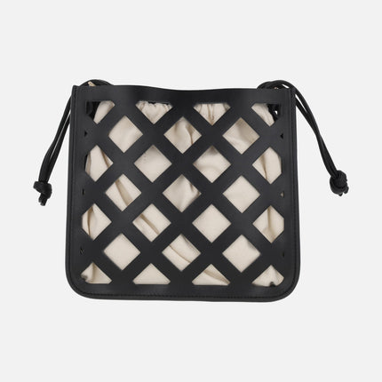 Bolsos bandolera en negro con calados Tacurong