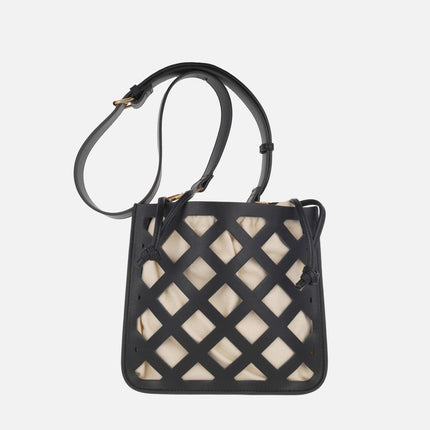 Bolsos bandolera en negro con calados Tacurong