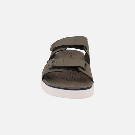 Sandalias para hombre con cierre de velcro FLEXSTRIDE S Dove grey