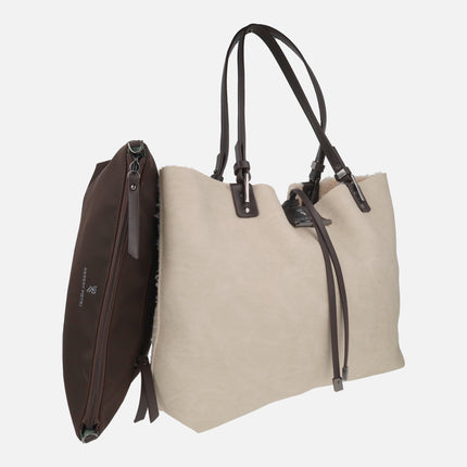 Bolsos estilo shopper reversibles Aitana
