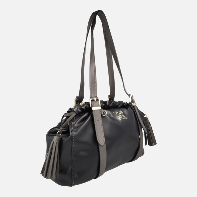 Bolsos para hombro Bali con detalle de borlas laterales