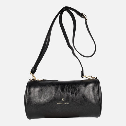 Bolsos negros cilíndricos línea Gold