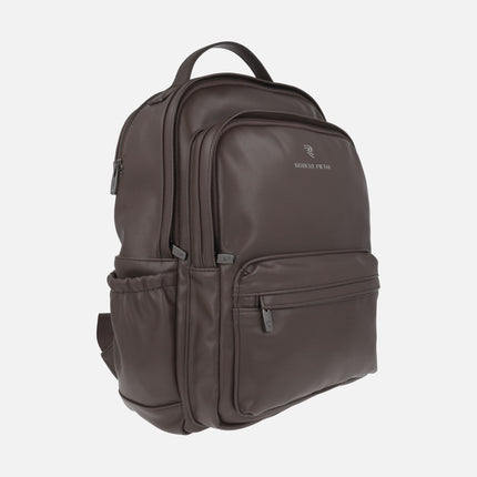 Mochilas para hombre línea Uomo en acabado efecto piel