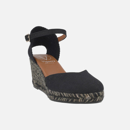 Alpargatas de yute con pulsera al tobillo