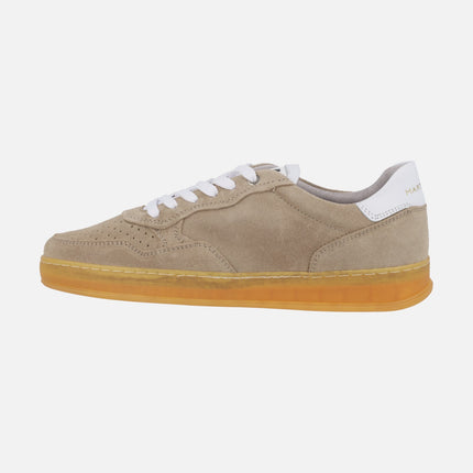 Beige suede sneakers for men Seaford