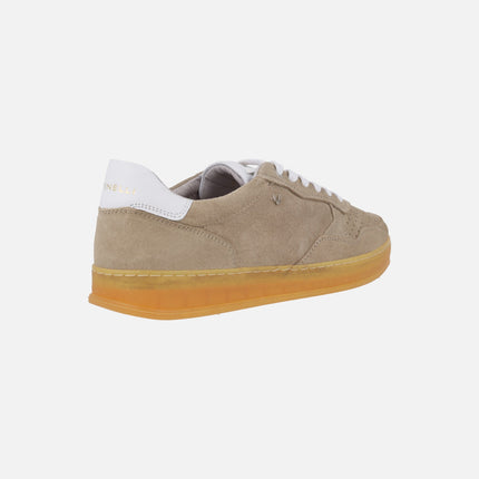 Beige suede sneakers for men Seaford
