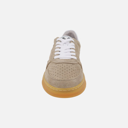 Beige suede sneakers for men Seaford