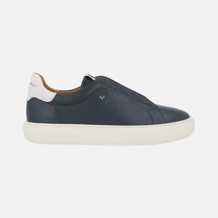 Hastings men's blue sneakers with elastics