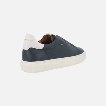 Hastings men's blue sneakers with elastics