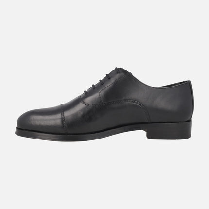 Empire black leather oxford shoes