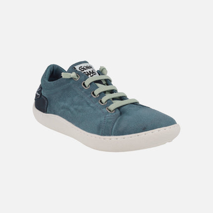 Zapatillas deportivas Oshima en tejido con cordones elásticos