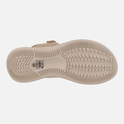 Sandalias Borneo ultra ligeras con cierre de velcro