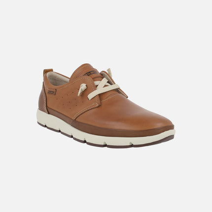 Zapatos de piel con cordones elásticos para hombre Fuencarral