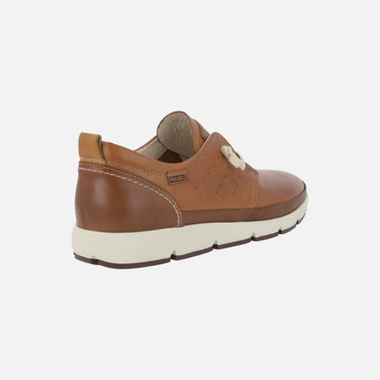Zapatos de piel con cordones elásticos para hombre Fuencarral
