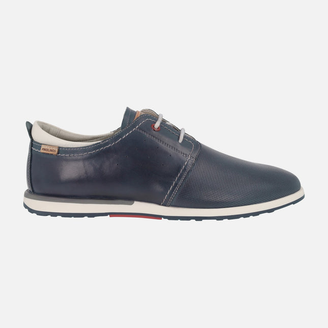 Zapatos de piel con cordones para hombre estilo casual Saler